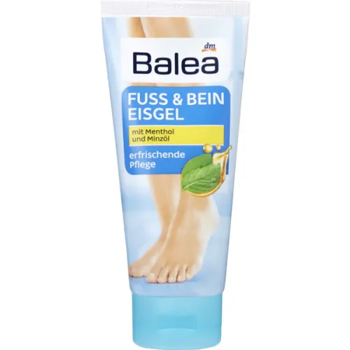 Охлаждающий гель для ног и стоп «ментол и мята» Balea Foot & Leg Ice Gel, 100 мл.