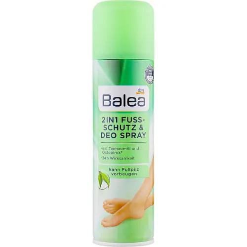 Дезодорант-спрей для захисту ніг Balea 2in1 Foot Protection & Deodorant Spray, 200 мл.