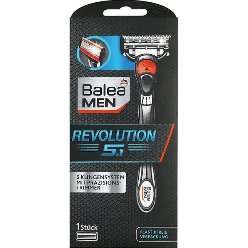 Станок для гоління Balea Men Revolution 5.1 Razor з 5-ма лезами