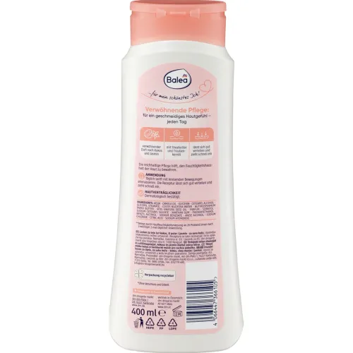 Лосьйон для тіла «кокос та олія ши» Balea Body Lotion Coconut & Shea, 400 мл. - вигляд 2