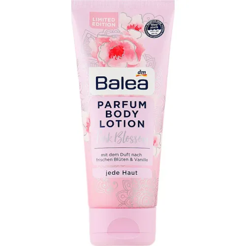 Парфумований лосьйон для тіла «квітуча вишня» Balea Parfum Body Lotion Pink Blossom, 200 мл.