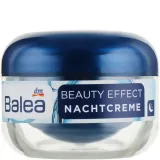 Нічний крем для обличчя «ефект краси» Balea Beauty Effect Night Cream, 50 мл.