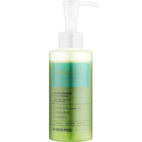 Кислородная пенка для умывания Medi Peel Phyto CICA-Nol B5 AHA+BHA Vitamin Calming O2 Deep Cleanser с кислотным комплексом и