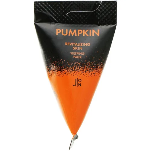 Восстанавливающая ночная маска для лица J:ON Pumpkin Revitalizing Skin Sleeping Pack с экстрактом тыквы, 5 мл.