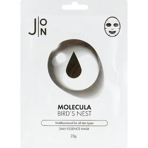 Тканинна маска для обличчя J:ON Molecula Bird’s Nest Daily Essence Mask з екстрактом ластівчиного гнізда, 23 г.