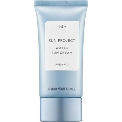 Увлажняющий солнцезащитный крем для лица Thank You Farmer Sun Project Water Sun Cream SPF50+, 50 мл. срок год. до 07.25