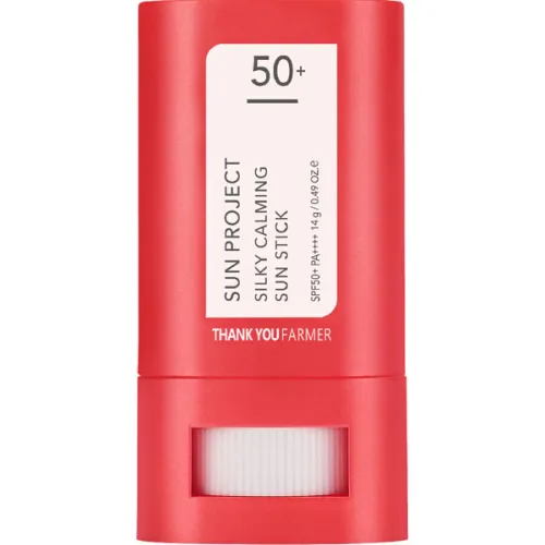 Солнцезащитный стик Thank You Farmer Sun Project Silky Calming Sun Stick SPF50+ PA++++, 14 г. срок год. до 04.26