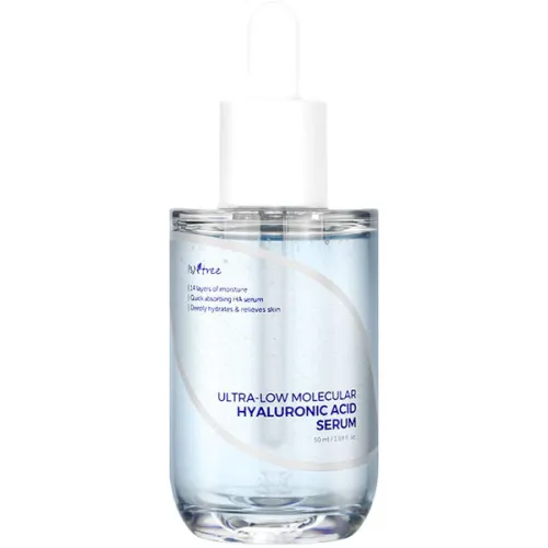 Зволожуюча сироватка для обличчя IsNtree Ultra-Low Molecular Hyaluronic Acid Serum з низькомолекулярною гіалуроновою
