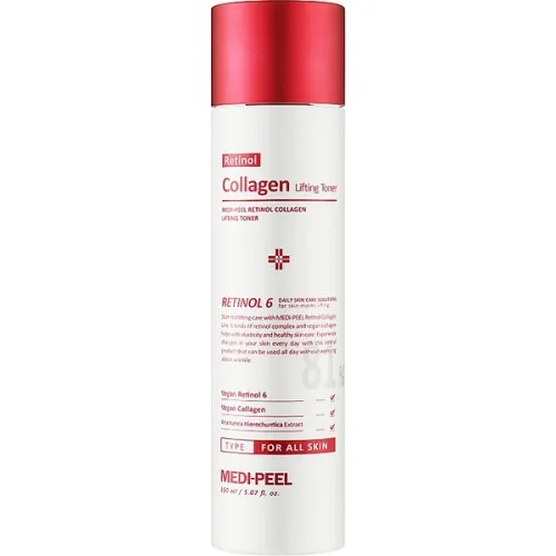 Омолаживающий лифтинг-тонер для лица Medi Peel Retinol Collagen Lifting Toner, 20 мл. - вид 2