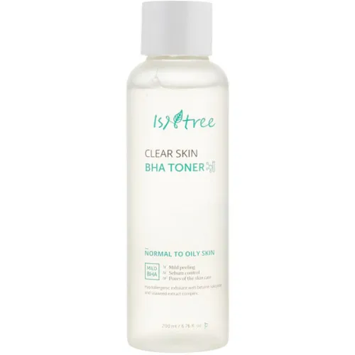 Тонер для очищения пор IsNtree Clear Skin BHA Toner с BHA кислотами, 200 мл.