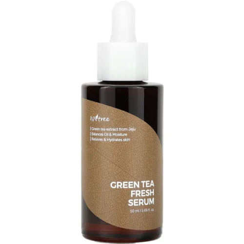 Освіжаюча сироватка для обличчя IsNtree Green Tea Fresh Serum з екстрактом зеленого чаю, 50 мл.