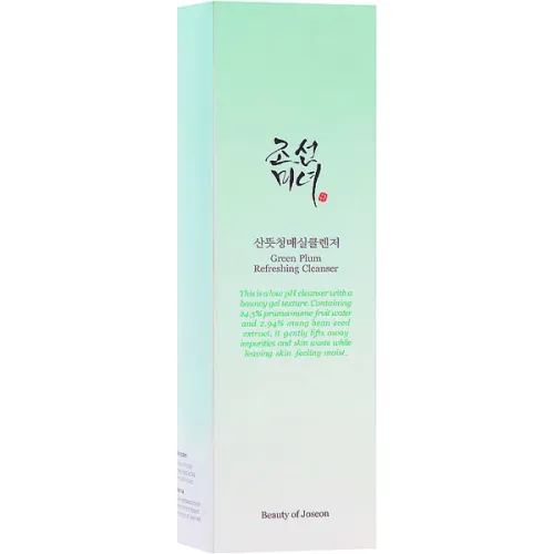 Гель-пінка для вмивання Beauty Of Joseon Green Plum Refreshing Cleanser, 100 мл. - вигляд 2