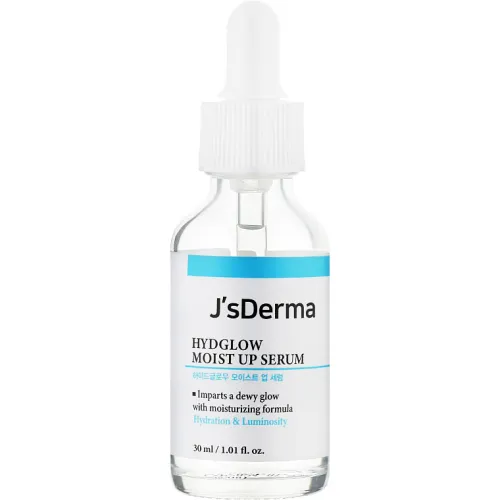 Увлажняющая сыворотка JsDerma Hydglow Moist Up Serum с 3% гиалуроновой кислотой, 30 мл.