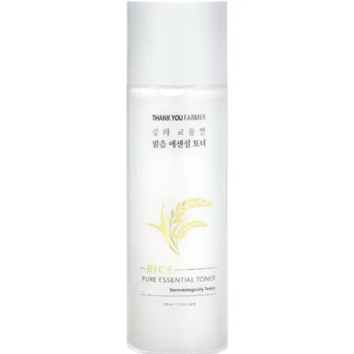 Тонер для лица Thank You Farmer Rice Pure Essential Toner с экстрактом риса, 200 мл.
