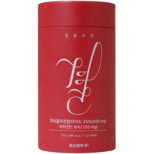 Питьевой коллаген Lemona Kyung Nam Pharm Gyeol Collagen с витамином C, 60 шт. х 2 г.