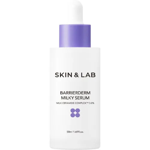 Восстанавливающая сыворотка для лица SKIN&LAB Barrierderm Milky Serum с молочными керамидами, 50 мл.