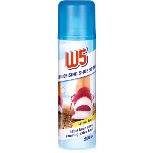 Дезодорант-спрей для ніг «лимонна свіжість» W5 Deodorant Foot Spray Lemon Fresh, 200 мл.