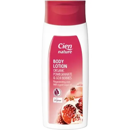 Лосьйон для тіла «гранат та ягоди годжі» Cien Nature Body Lotion Organic Pomegranate & Goji Berries, 250 мл.