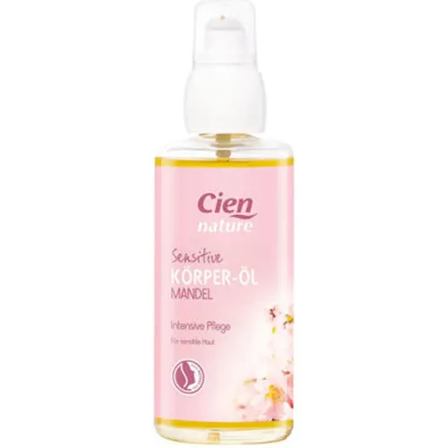Олія для чутливої шкіри тіла «мигдаль» Cien Nature Sensitive Body Oil Almond, 100 мл.