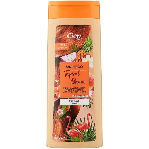 Шампунь для волосся «тропічний» Cien Tropical Dream Shampoo, 300 мл.