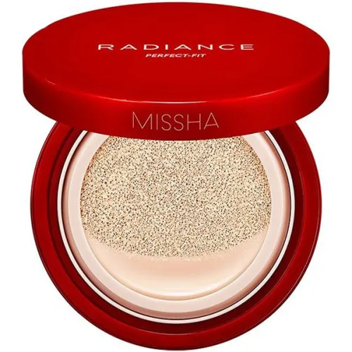 Ультрастойкий кушон для лица Missha Radiance Perfect Fit Cushion Lasting SPF50+ PA+++, 15 г.
