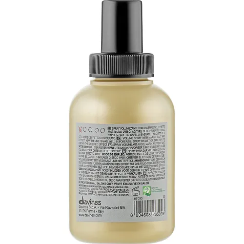 Спрей Davines More Inside Sea Salt Spray, 100 мл. - вид 2