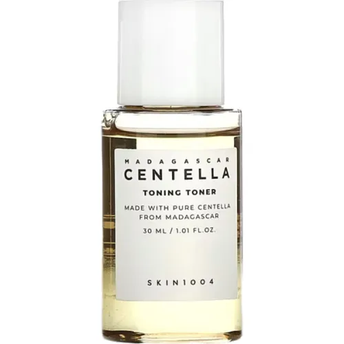 Увлажняющий тонер для лица SKIN1004 Madagascar Centella Toning Toner с экстрактом центеллы и гиалуроновой кислотой, 30 мл.