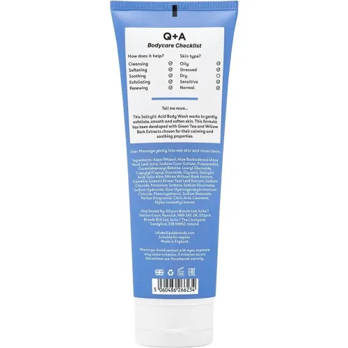 Гель для душа Q+A Salicylic Acid Body Wash, 250 мл. - вид 2