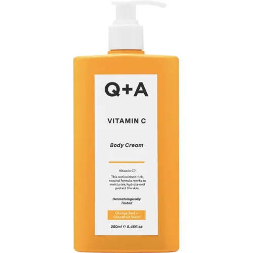 Крем для тіла Q+A Vitamin C Body Cream з вітаміном C, 250 мл.