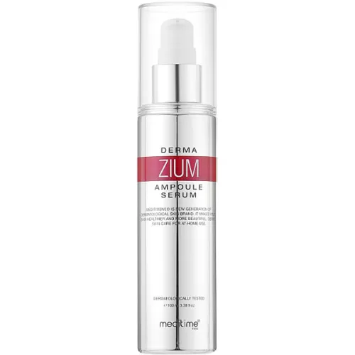 Ампульна ліфтинг сироватка для обличчя Meditime Botalinum Derma Zium Ampoule Serum з ботуліном та пептидами, 100 мл.