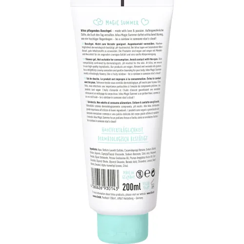 Гель для душа «волшебное лето» Bilou Shower Gel Magic Summer, 200 мл. - вид 2