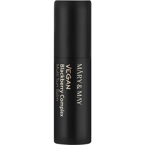 Сонцезахисний стік для обличчя Mary & May Vegan Blackberry Complex Multi Sun Balm SPF50+ PA++++ з ожиновим комплексом, 10 г.