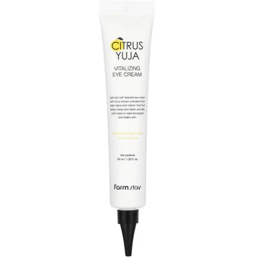 Крем для шкіри навколо очей FarmStay Citrus Yuja Vitalizing Eye Cream з екстрактом юдзу, 45 мл.