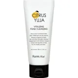 Пенка для умывания FarmStay Citrus Yuja Vitalizing Foam Cleansing с экстрактом юдзу, 100 мл.