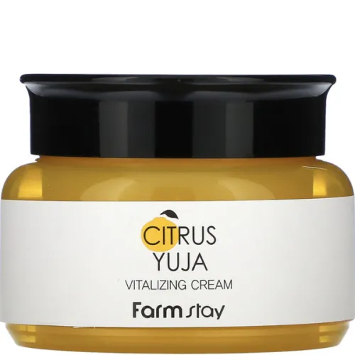 Крем для обличчя FarmStay Citrus Yuja Vitalizing Cream з екстрактом юдзу, 100 г.