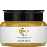 Крем для обличчя FarmStay Citrus Yuja Vitalizing Cream з екстрактом юдзу, 100 г.