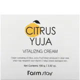 Крем для обличчя FarmStay Citrus Yuja Vitalizing Cream, 100 г. - вигляд 2