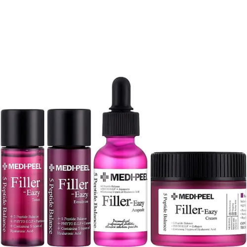 Набір для відновлення шкіри обличчя Medi Peel Filler-Eazy Multi Care Kit з пептидами та EGF