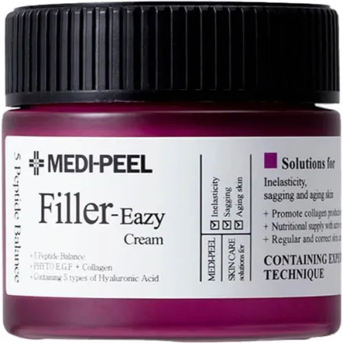 Укрепляющий крем для лица Medi Peel Filler-Eazy Cream с пептидами и EGF, 50 мл.