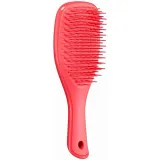 Універсальна міні щітка для волосся Tangle Teezer The Wet Detangler Mini Pink Punch з ручкою «рожевий пунш»