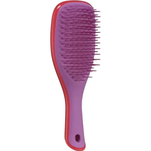 Універсальна міні щітка для волосся Tangle Teezer The Wet Detangler Mini Morello Cherry & Violet з ручкою «вишня та фіалка»