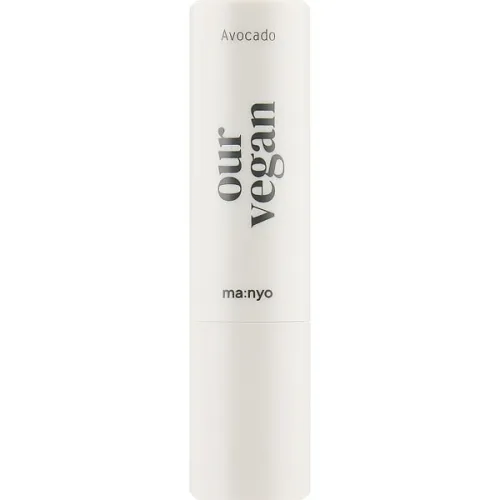 Веганский бальзам для губ Manyo Our Vegan Color Lip Balm Avocado с экстрактом авокадо, 3.7 г.