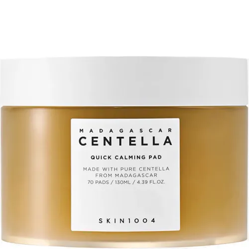 Заспокійливі пади для обличчя SKIN1004 Madagascar Centella Quick Calming Pad з екстрактом центели