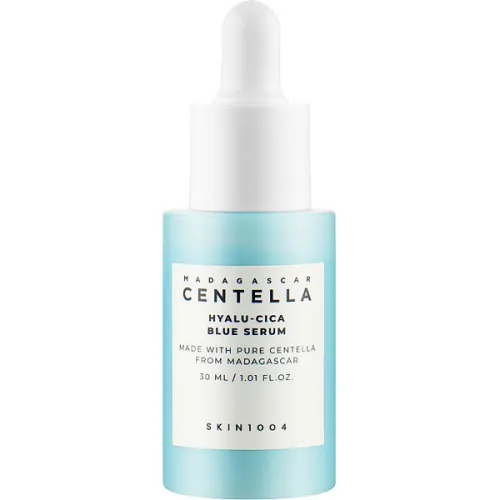 Сыворотка для лица SKIN1004 Madagascar Centella Hyalu-Cica Blue Serum с экстрактом центеллы, 30 мл.