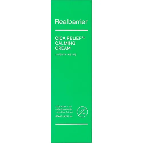 Защитный и успокаивающий крем для лица Real Barrier Cica Relief Repair RX Calming Cream, 60 мл. - вид 2