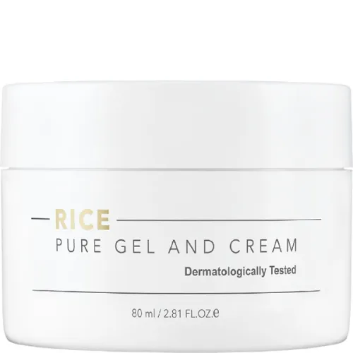 Крем-гель для лица Thank You Farmer Rice Pure Gel & Cream с экстрактом риса, 80 мл.