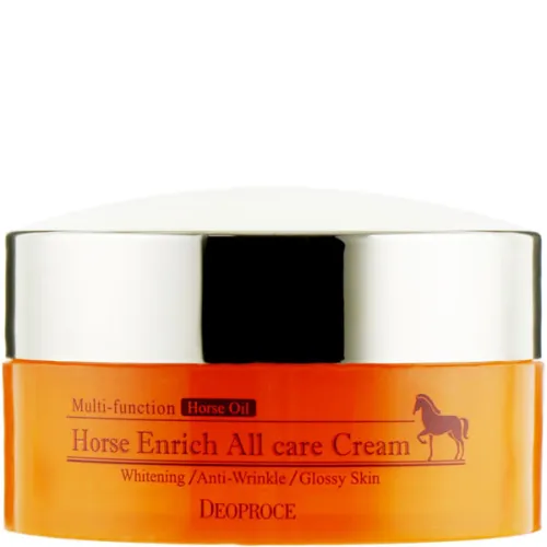 Крем для лица Deoproce Horse Enrich All Care Cream с экстрактом конского масла, 100 г.