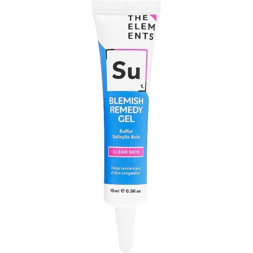 Точечный гель для уменьшения признаков несовершенств кожи The Elements Blemish Remedy Gel, 15 мл.