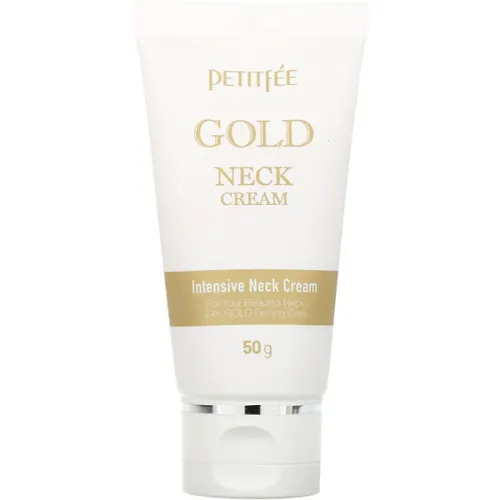 Крем для шиї та зони декольте Petitfee Gold Neck Cream з золотом, 50 мл.