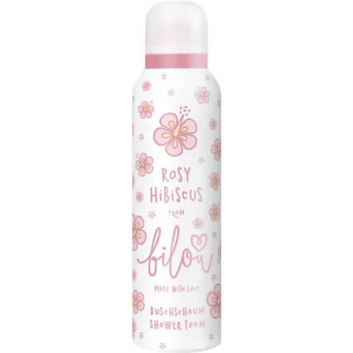 Пенка для душа «розовый гибискус» Bilou Shower Foam Rosy Hibiscus, 200 мл.